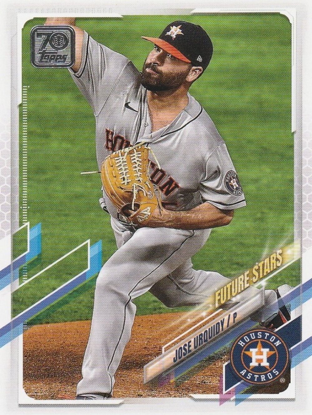 Jose Urquidy - 2021 Topps 70th Anniversary "Future Stars" MLB Baseball Card